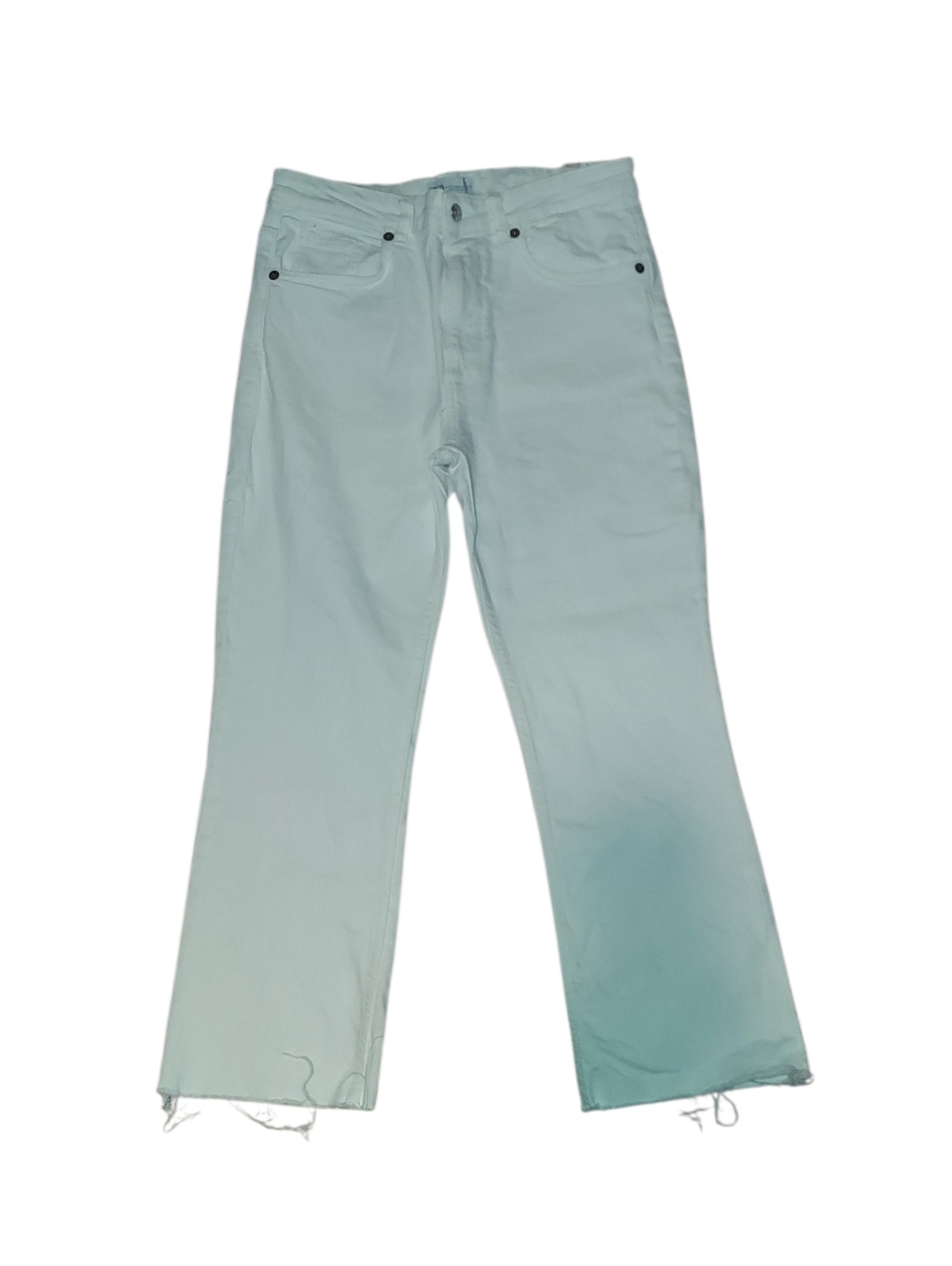 Light Mint Green Women's Straight Jeans